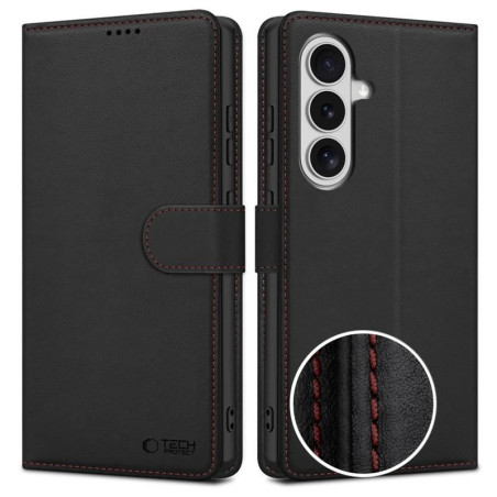 Pouzdro Tech-Protect WALLET GALAXY S26 black/red