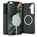 Kryt Tech-Protect LAMANO MagSafe pro Galaxy S26 - černá/zelená