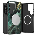 Kryt Tech-Protect Lamano MagSafe pro Galaxy S26 Ultra - černá/green