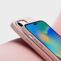 DUX DUCIS Grit Leather Magsafe Kožený kryt pro iPhone 14 Pro Max, růžový