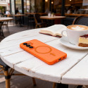 Kryt Tech-Protect Magmat MagSafe Galaxy S26 - oranžová matná