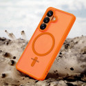 Kryt Tech-Protect Magmat MagSafe Galaxy S26 - oranžová matná