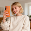 Kryt Tech-Protect MAGMAT pro Galaxy S26 Ultra - oranžová matná