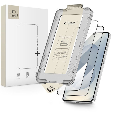 Ochranné sklo Tech-Protect QUICK SET+ 2-Pack Galaxy S26+ černá