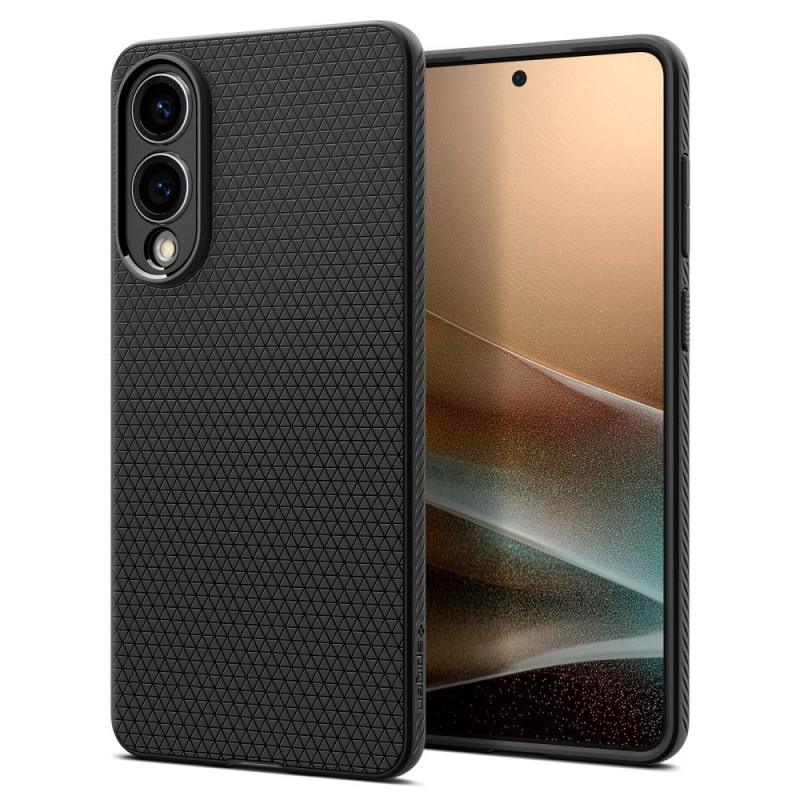 Kryt Spigen LIQUID AIR pro Samsung Galaxy S25 Edge - černý
