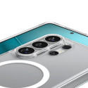 Kryt Spigen ULTRA HYBRID MagSafe pro Galaxy S26 Ultra - čirý/bílý