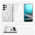 Kryt Spigen ULTRA HYBRID MagSafe pro Galaxy S26 Ultra - čirý/bílý