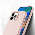 DUX DUCIS Grit Leather Magsafe Kožený kryt pro iPhone 14 Pro, růžový