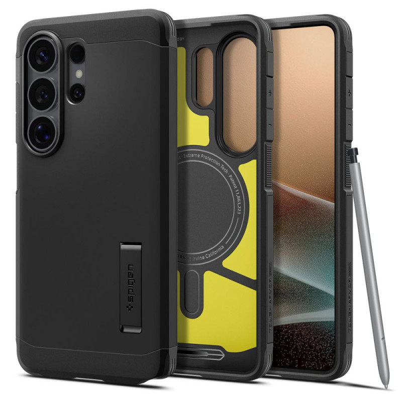 Kryt Spigen TOUGH ARMOR MAG pro Samsung Galaxy S26 Ultra - černá