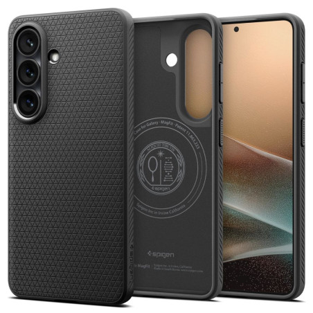 Kryt Spigen LIQUID AIR MagSafe pro Galaxy S26+ - matná černá