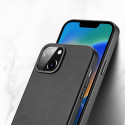 DUX DUCIS Grit Leather Magsafe Kožený kryt pro iPhone 14, černý
