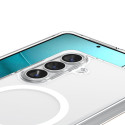 Kryt Spigen ULTRA HYBRID MagSafe pro Galaxy S26+ čirý a bílý