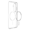 Kryt Spigen ULTRA HYBRID MagSafe pro Galaxy S26+ čirý a bílý