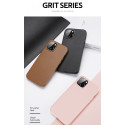 DUX DUCIS Grit Leather Magsafe Kožený kryt pro iPhone 14, černý