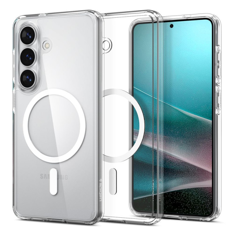 Kryt Spigen ULTRA HYBRID Mag pro Galaxy S26 - čirá/bílá