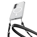 Kryt Spigen ULTRA HYBRID MagSafe pro Galaxy S26 - čirá/bílá