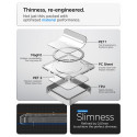 Kryt Spigen ULTRA HYBRID MagSafe pro Galaxy S26 - čirá/bílá