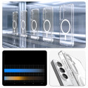 Kryt Spigen ULTRA HYBRID MagSafe pro Galaxy S26 - čirá/bílá