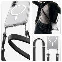Kryt Spigen ULTRA HYBRID MagSafe pro Galaxy S26 - čirá/bílá