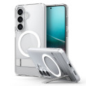 Kryt Spigen ULTRA HYBRID S MagSafe pro Galaxy S26 – průhledná/bíl