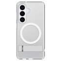 Kryt Spigen ULTRA HYBRID S MagSafe pro Galaxy S26 – průhledná/bíl