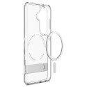 Kryt Spigen ULTRA HYBRID S MagSafe pro Galaxy S26 – průhledná/bíl