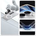 Kryt Spigen ULTRA HYBRID S MagSafe pro Galaxy S26 – průhledná/bíl