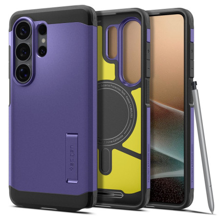 Kryt Spigen TOUGH ARMOR MAG pro Galaxy S26 Ultra - fialová