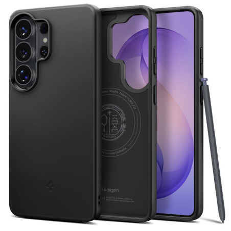 Kryt Spigen THIN FIT MAG pro Galaxy S26 Ultra - černý