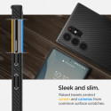 Kryt Spigen LIQUID AIR pro Galaxy S22 Ultra - matná černá