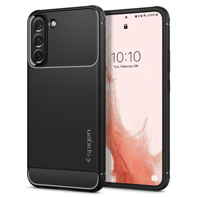 Kryt Spigen RUGGED ARMOR pro GALAXY S22 - matte black