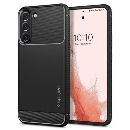 Kryt Spigen RUGGED ARMOR Galaxy S22 - matte black
