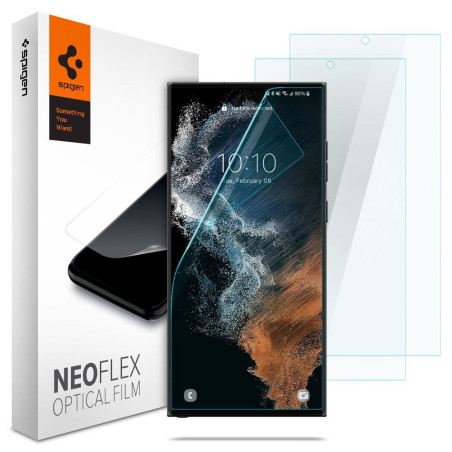 Ochranné sklo Spigen Neo Flex Galaxy S22 Ultra (2 ks)