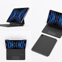 Dux Ducis Keyboard (MK Series) pouzdro s Bluetooth klávesnicí pro iPad Air 4 / 5 a iPad Pro 11" (2018–2022) – černé