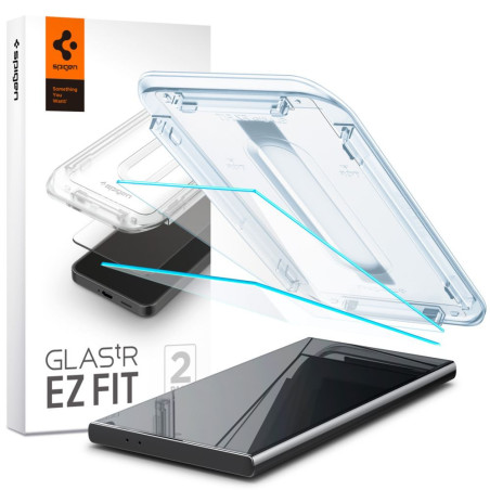 Ochranné sklo Spigen GLAS.TR EZ FIT 2-PACK pro Galaxy S24 Ultra