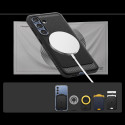 Kryt Spigen Rugged Armor MagSafe pro Galaxy S25 - matná černá