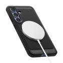 Kryt Spigen Rugged Armor MagSafe pro Galaxy S25 - matná černá