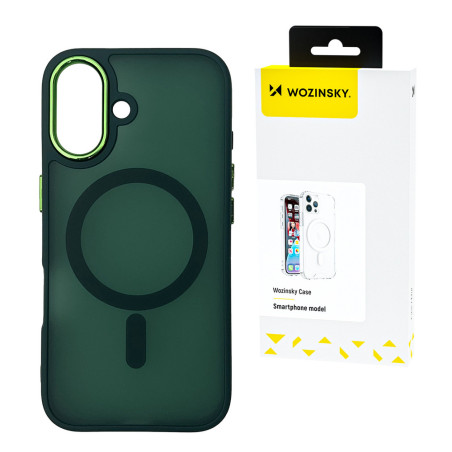 Wozinsky MagSafe kryt pro Galaxy S25+ - zelená
