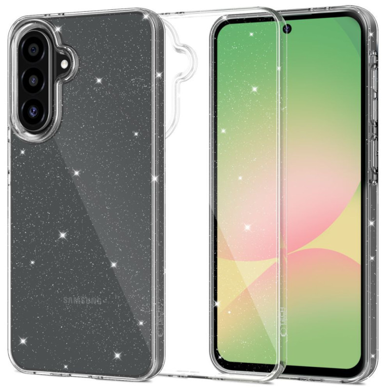 Kryt Tech-Protect FLEXAIR pro Galaxy A57 5G - clear glitter
