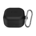 Pouzdro Tech-Protect SILICONE HOOK CASE Galaxy Buds 4/4 Pro černé