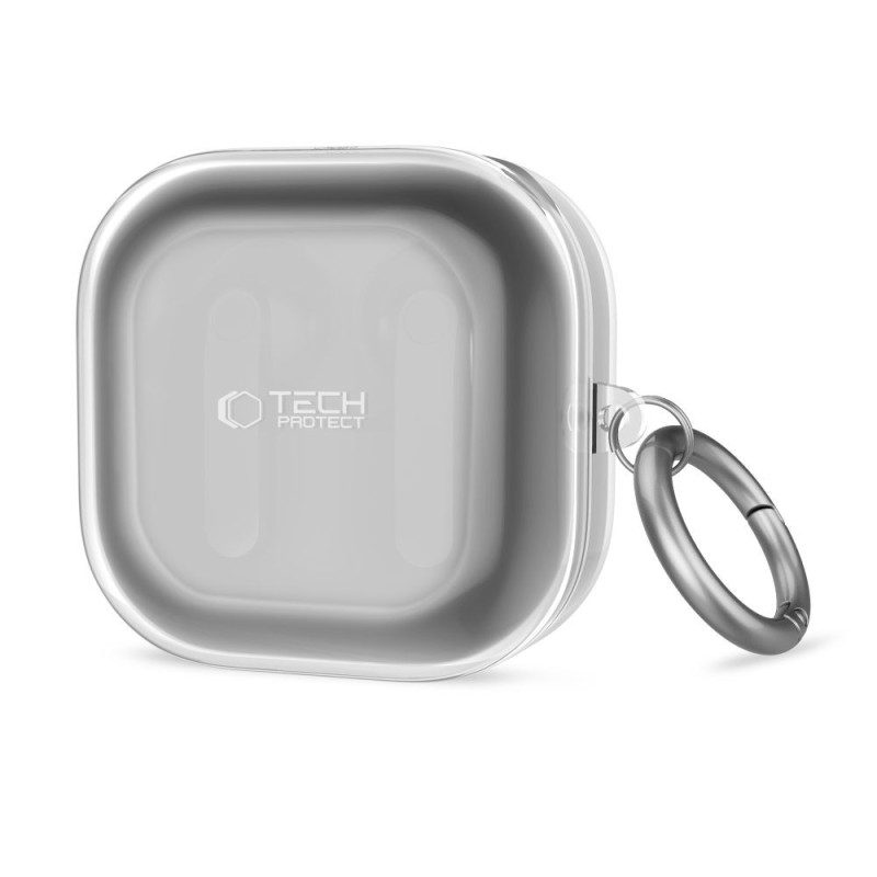 Pouzdro Tech-Protect FlexAir pro Galaxy Buds 4 / Buds 4 Pro - transparentní