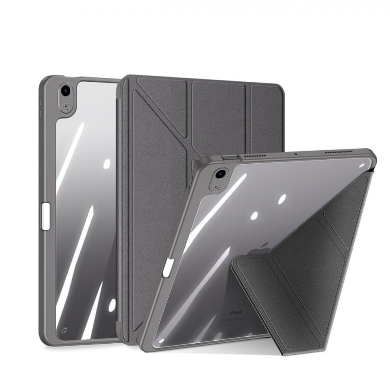 DUX DUCIS Magi Odolný obal s odnímatelným krytem pro iPad Air 10,9" (2020/22) a Pencil, šedý