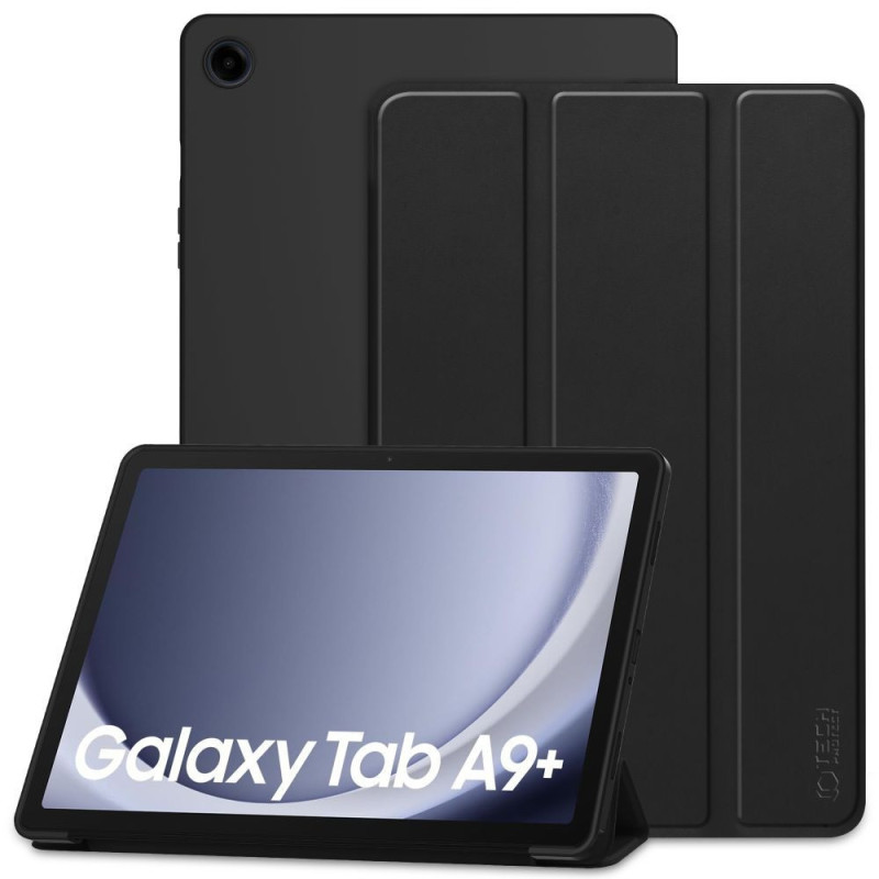 Kryt Tech-Protect SmartCase pro Samsung Galaxy Tab A9+ 11.0 X210 / X215 / X216 - černý