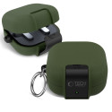 Kryt Tech-Protect Slim Hook Case Galaxy Buds 4 / 4 Pro - zelený