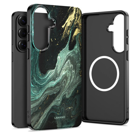 Kryt Tech-Protect Lamano MagSafe pro Galaxy A57 5G black/green