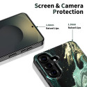 Kryt Tech-Protect Lamano MagSafe pro Galaxy A57 5G black/green