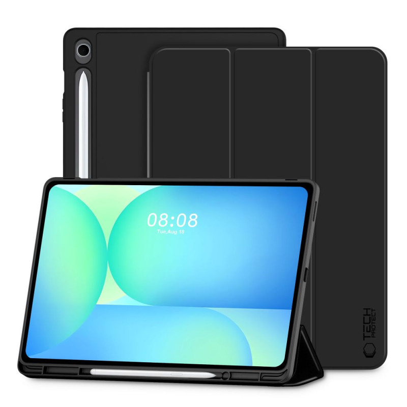 Pouzdro Tech-Protect SMARTCASE PEN pro Galaxy Tab S10 FE+ 13.1 X620 / X626B - černá