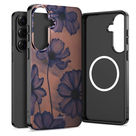 Kryt Tech-Protect LAMANO MagSafe pro Galaxy A57 5G - hnědá/fialová
