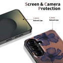 Kryt Tech-Protect LAMANO MagSafe pro Galaxy A57 5G - hnědá/fialová