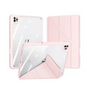 DUX DUCIS Magi Odolný obal s odnímatelným krytem pro iPad Pro 11" (2018/20/21/22) a Pencil, růžový